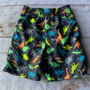 Wondernation Navy Dinosaur Swim Shorts Size 5T